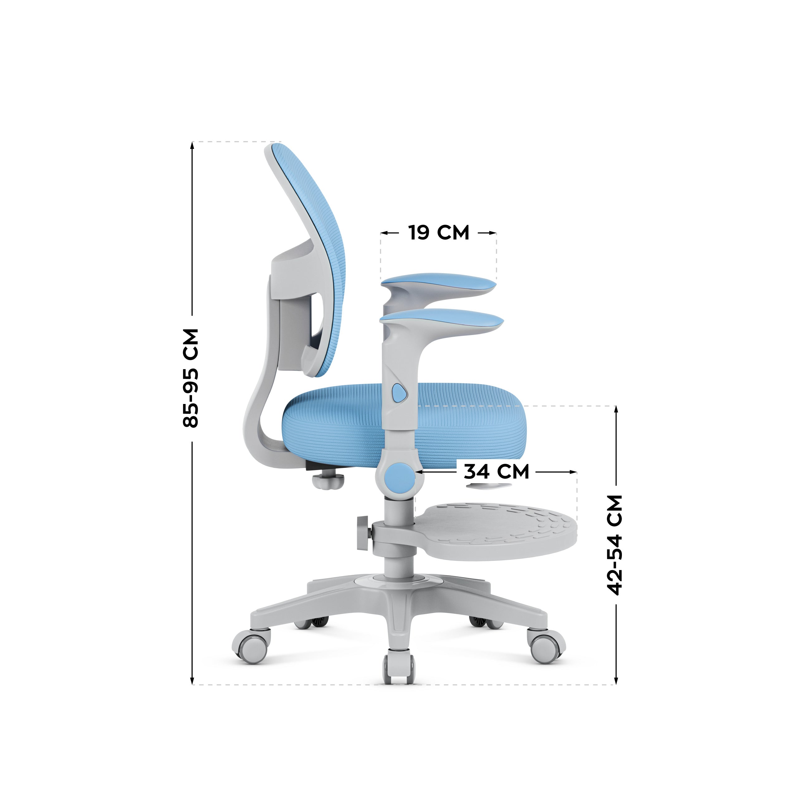 Poltrona girevole Mark Adler JUNIOR 5.0 Blue