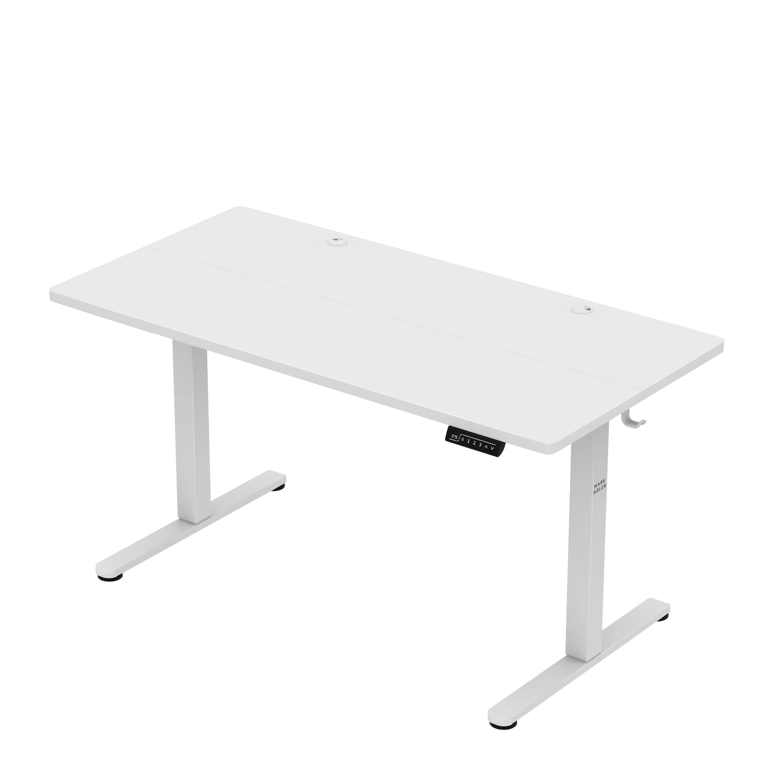 Scrivania regolabile elettricamente Mark Adler Leader 7.3 White 140 cm