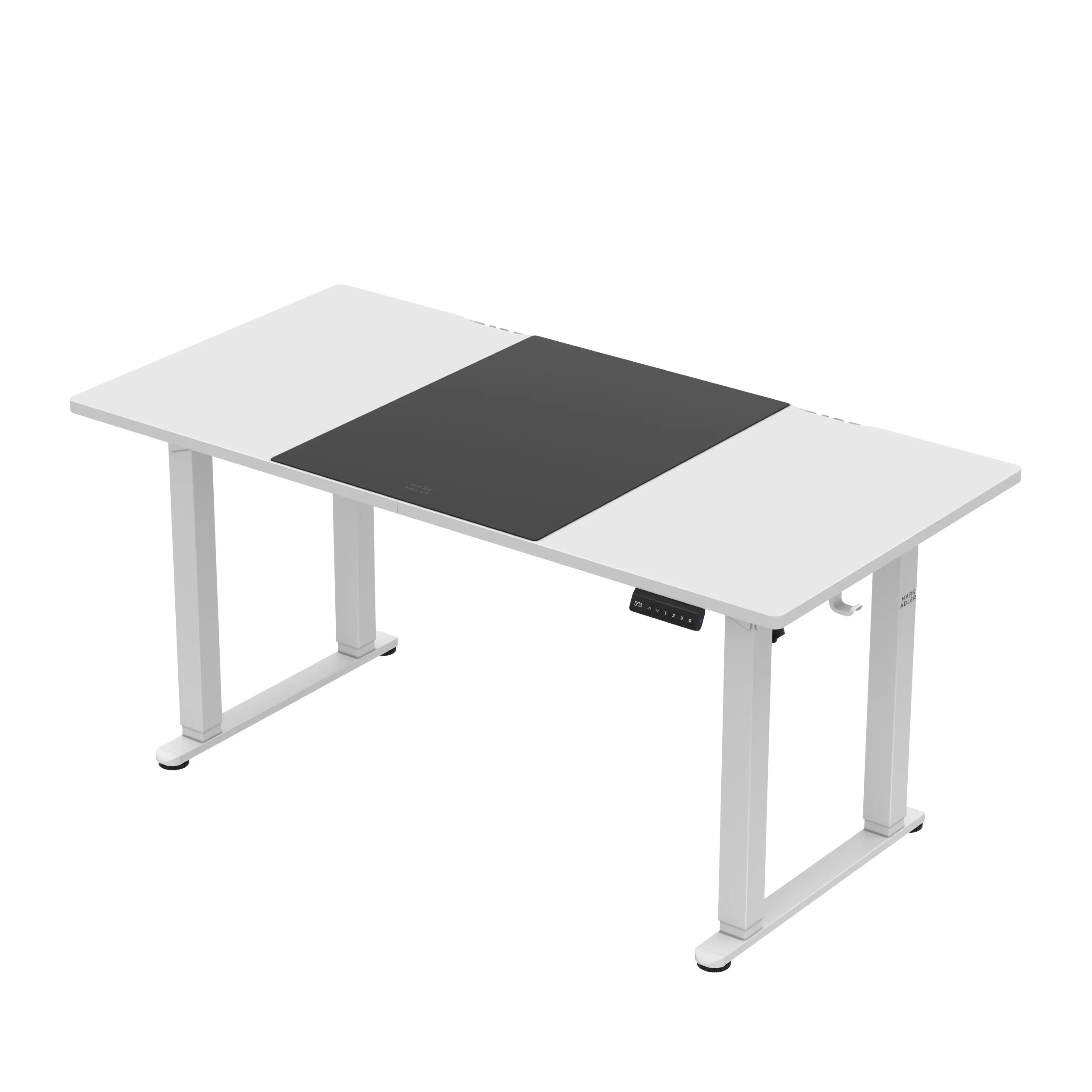 Scrivania regolabile elettricamente Mark Adler Leader 9.3 White 160 cm