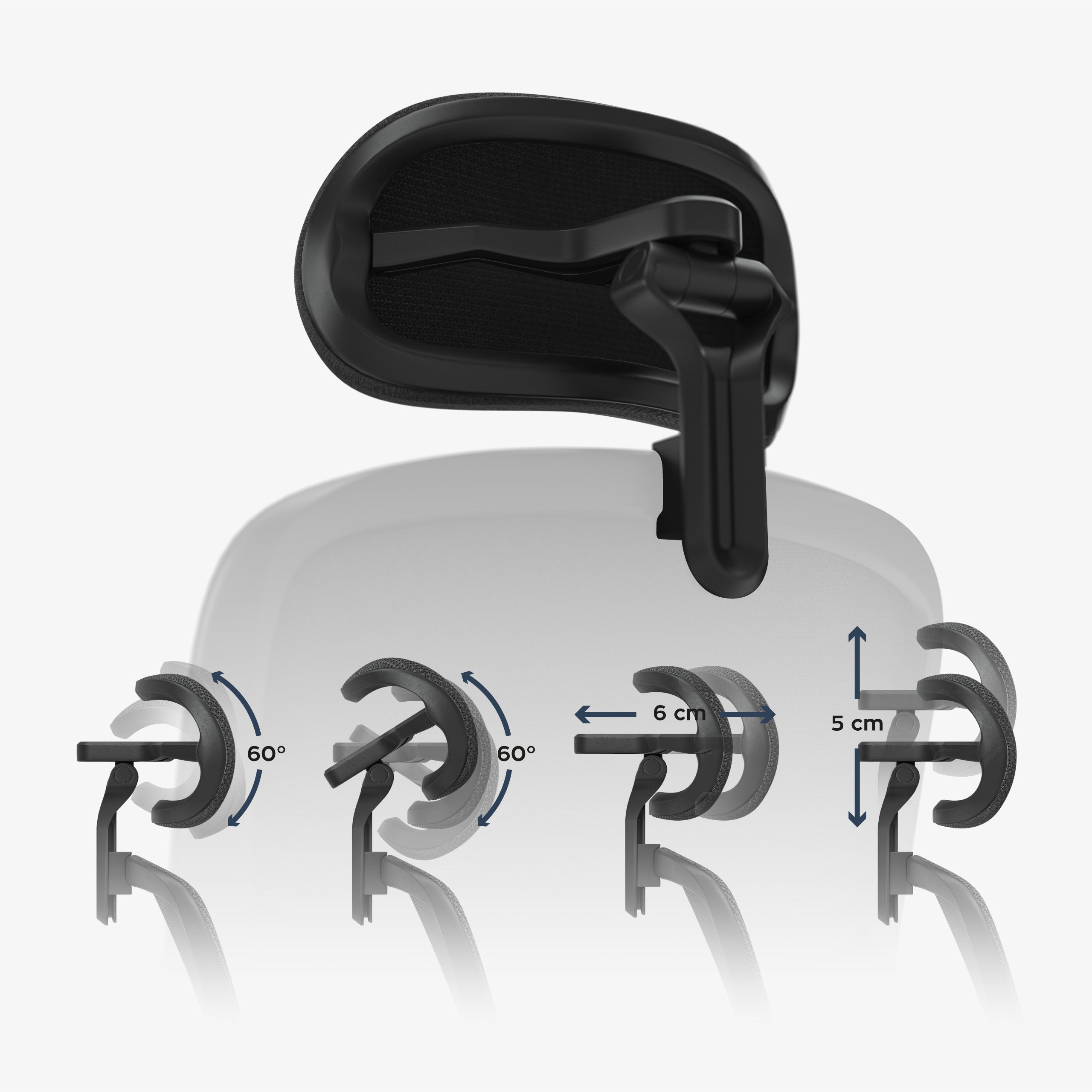 Poltrona da ufficio con funzione massaggio Mark Adler Leadpro 6.0 Black