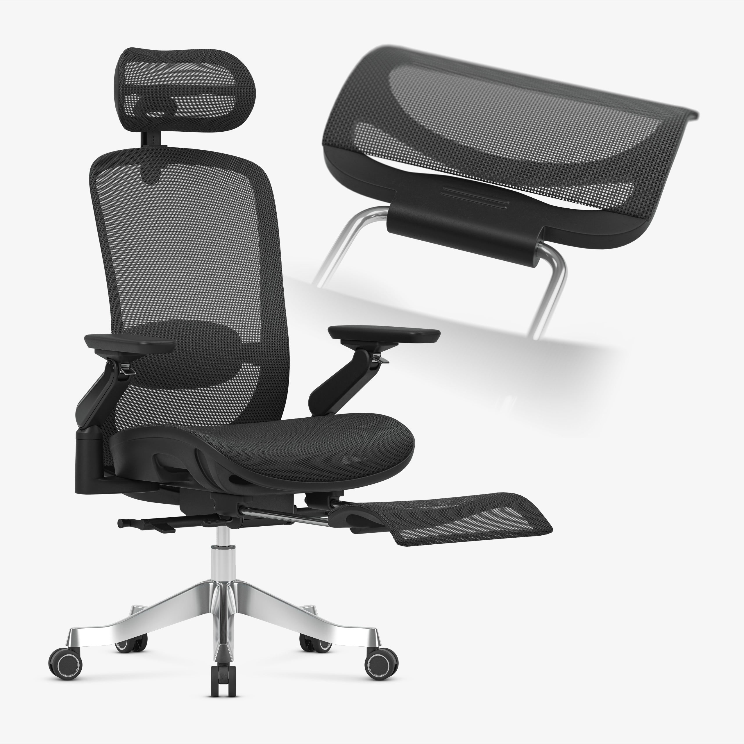 Poltrona ergonomica con funzione massaggio Mark Adler Leadpro 8.7 Black