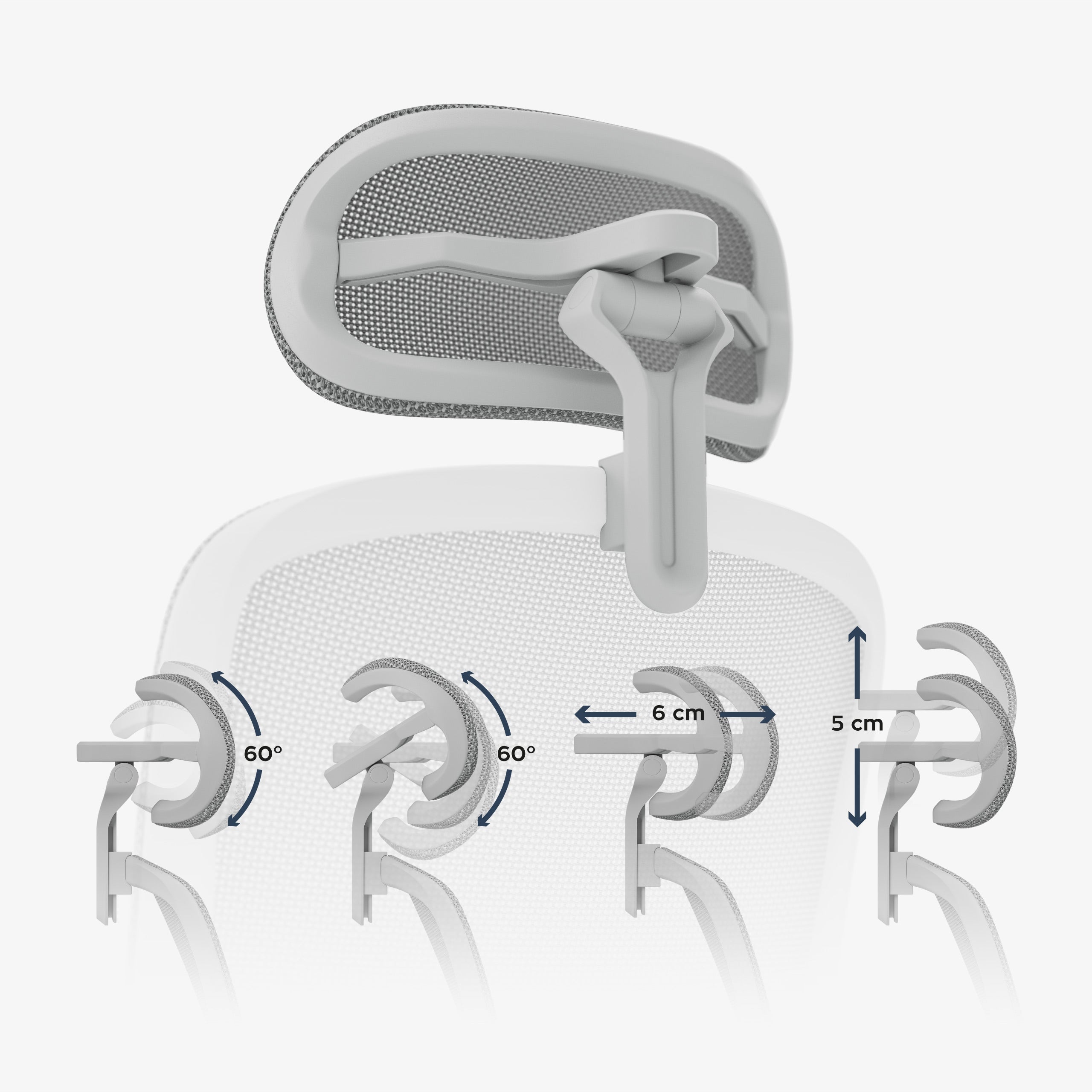 Poltrona ergonomica con funzione massaggio Mark Adler Leadpro 8.7 Grey