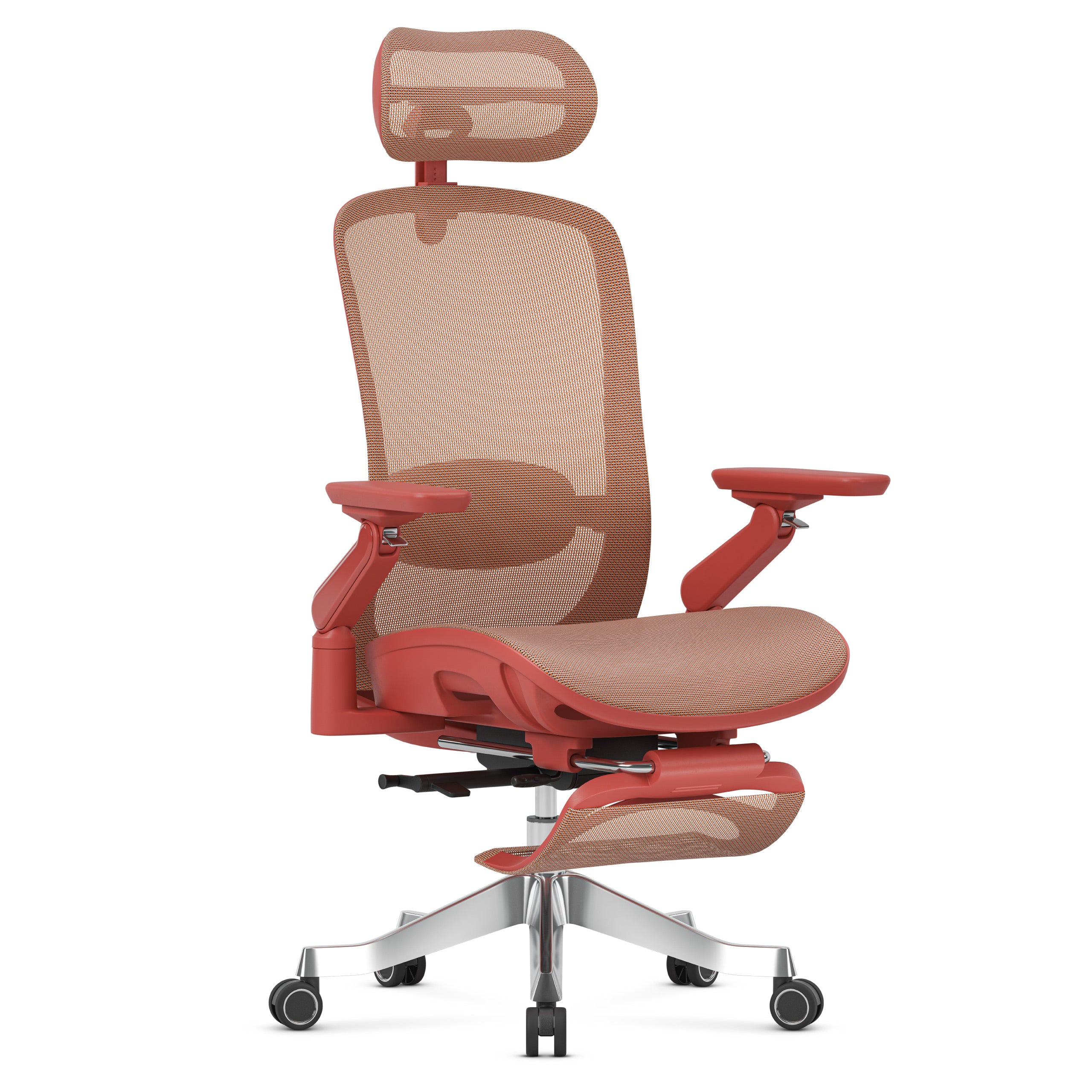 Poltrona ergonomica con funzione massaggio Mark Adler Leadpro 8.7 Red