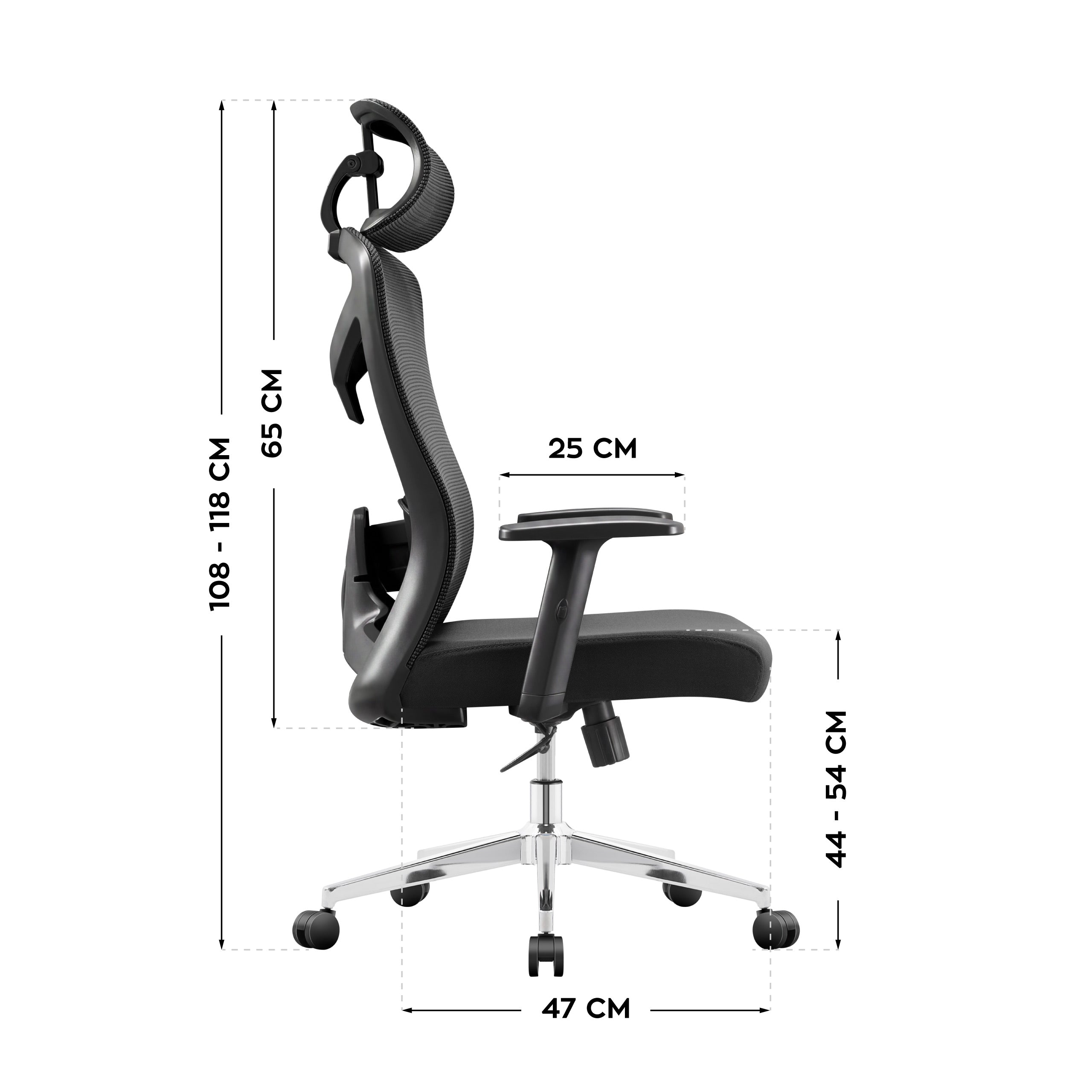 Poltrona da ufficio ergonomica Mark Adler Manager 2.6 Black