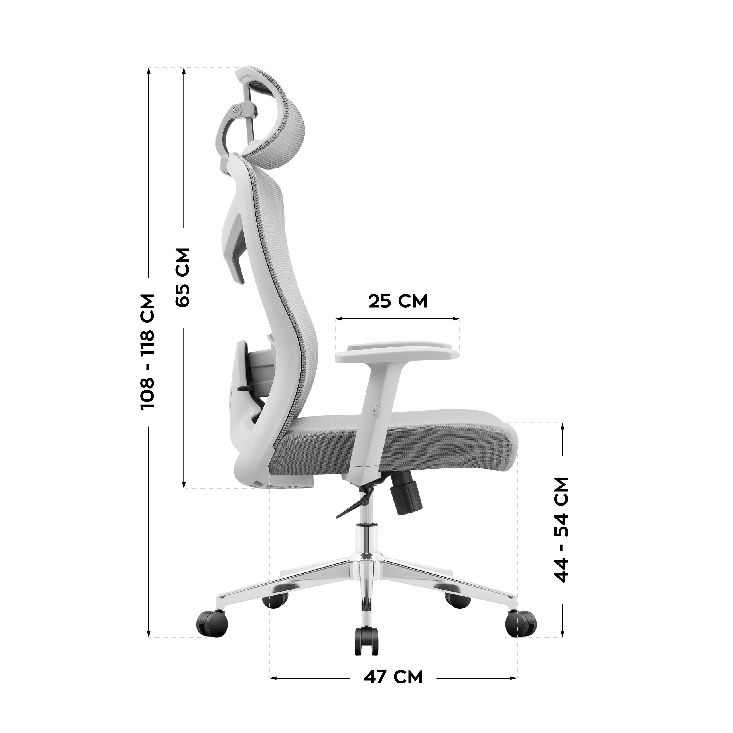 Poltrona da ufficio ergonomica Mark Adler Manager 2.6 Grey
