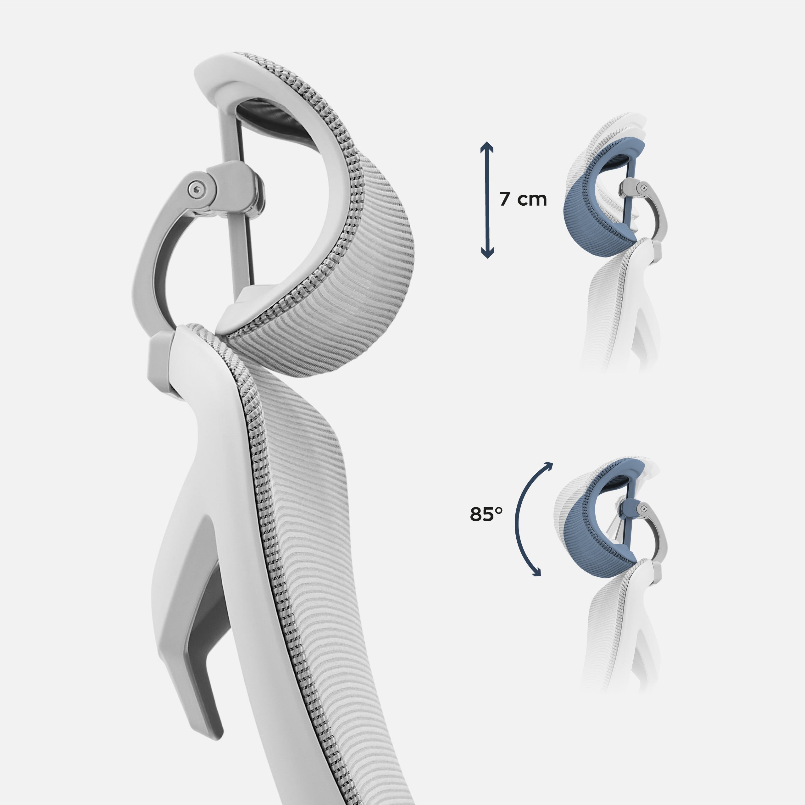 Poltrona da ufficio ergonomica Mark Adler Manager 2.6 Grey