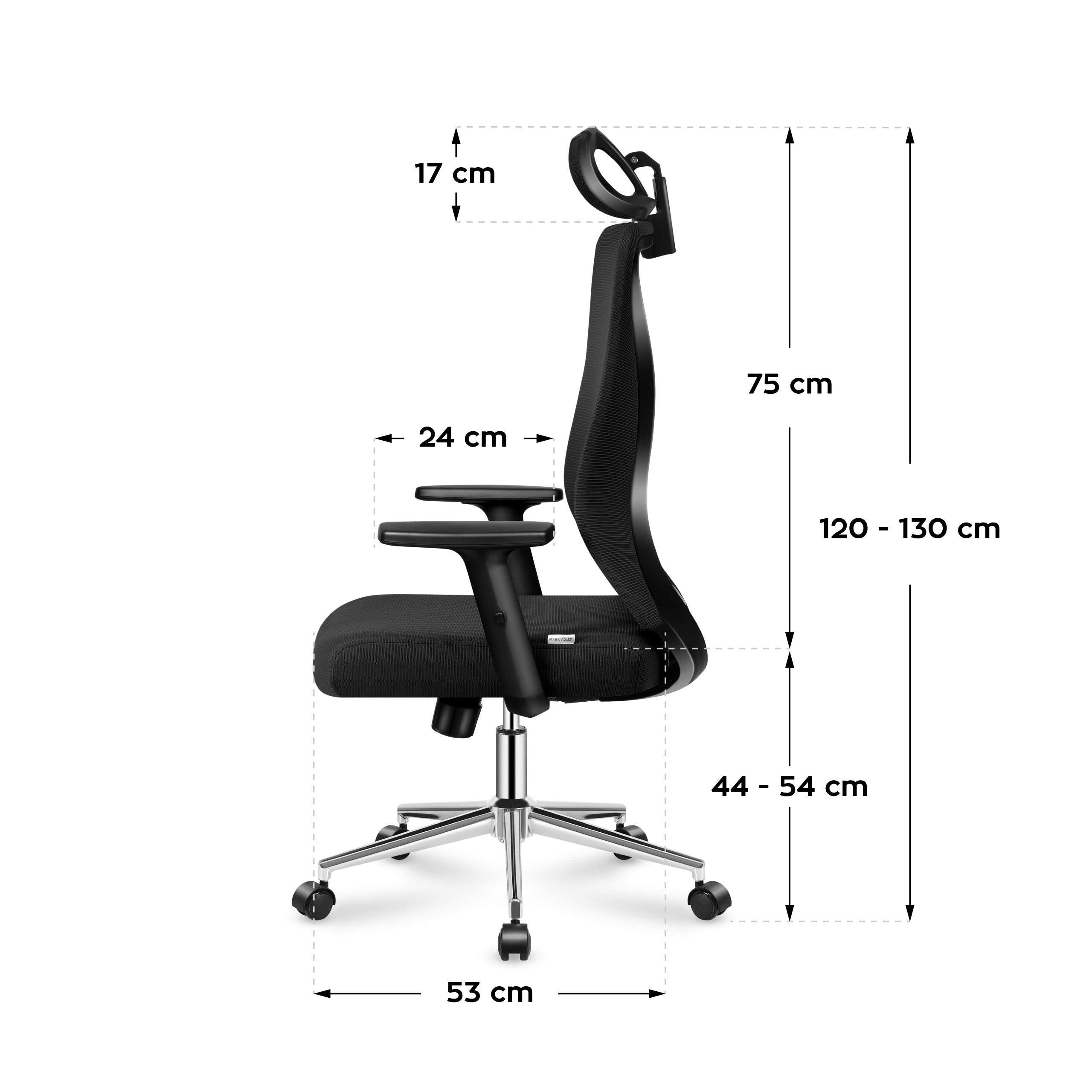 Poltrona da ufficio Mark Adler Manager 3.5 Black