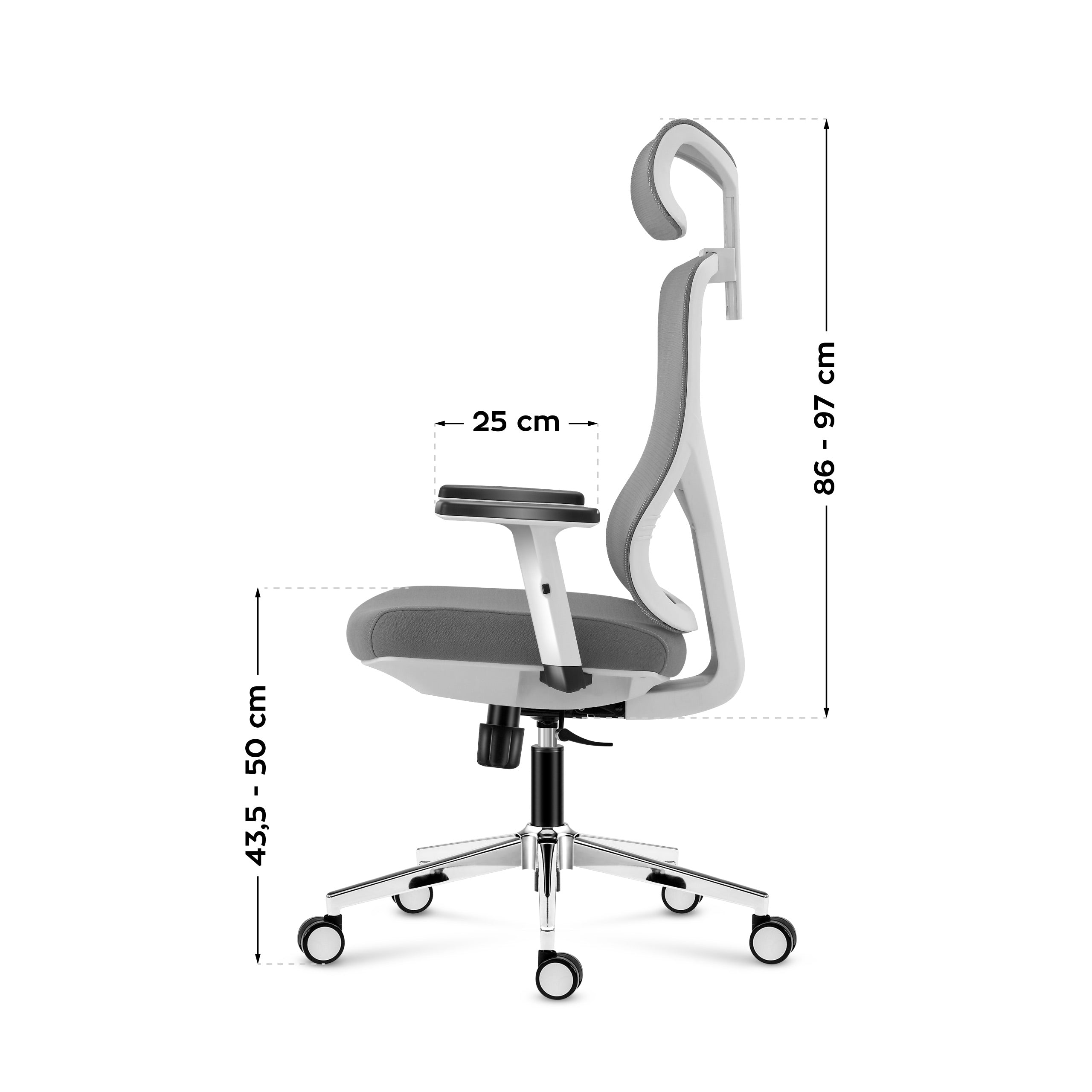 Poltrona ergonomica Mark Adler Manager 3.3 White
