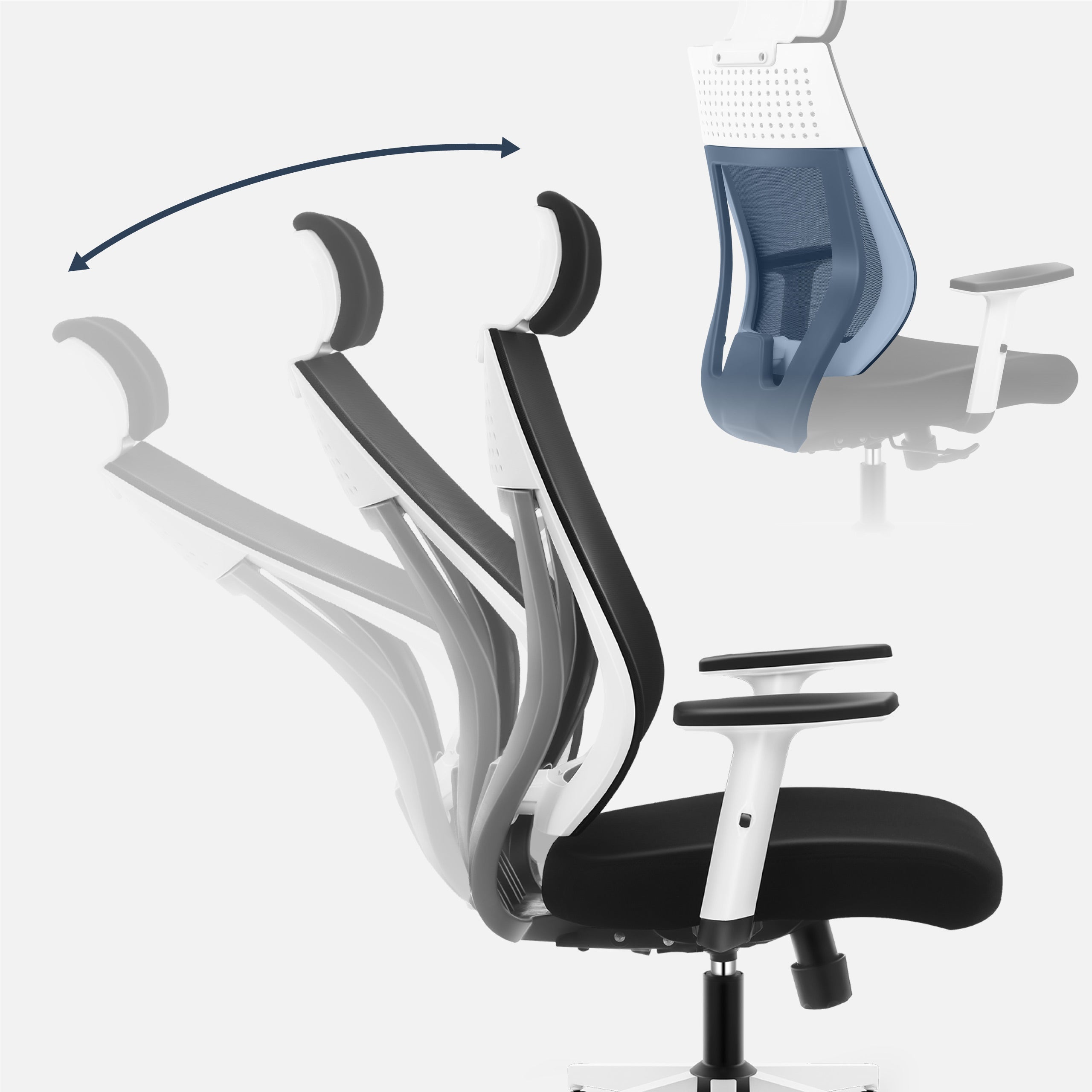 Funzione SoftFlex — oscillazione comoda e fluida della poltrona