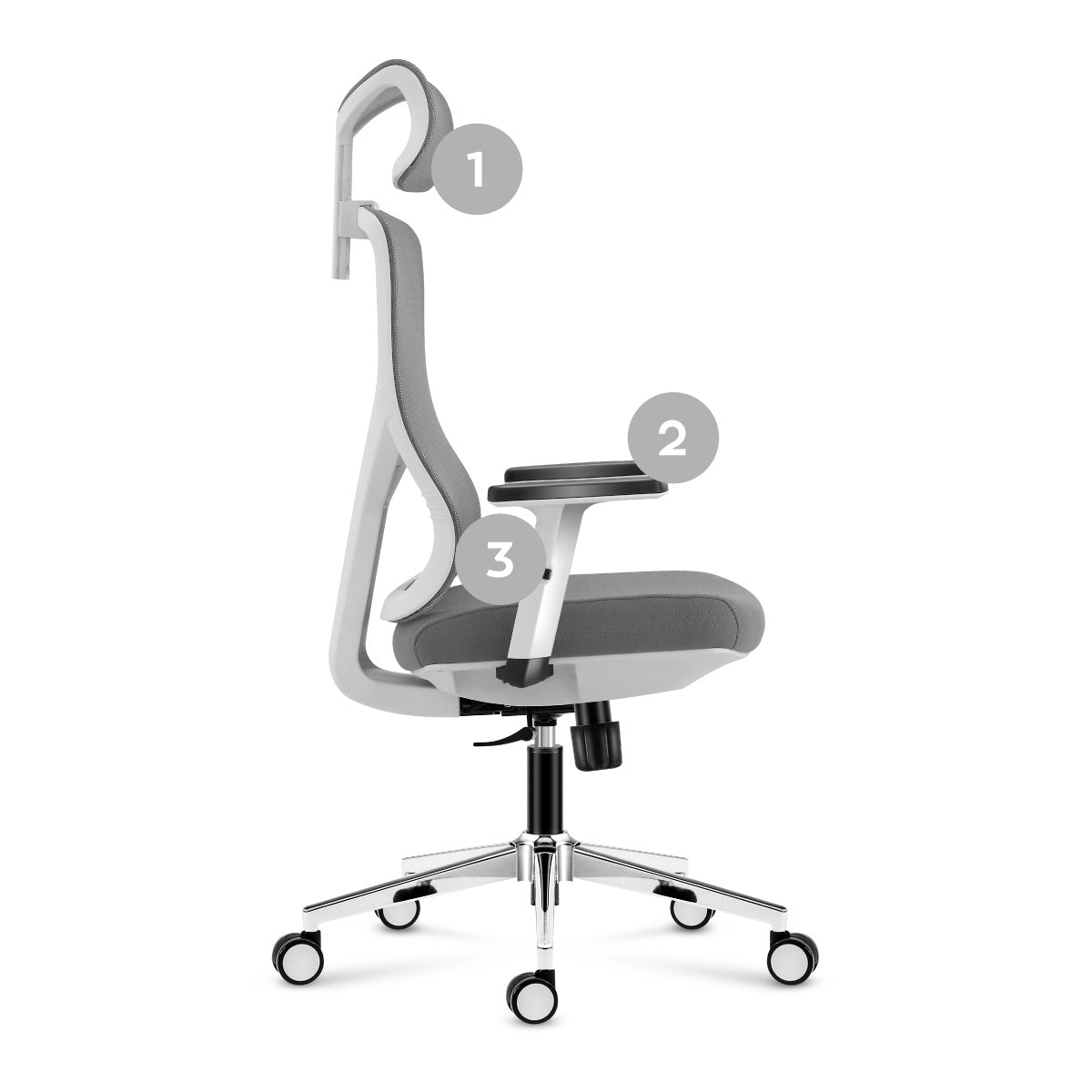 Sedia da ufficio ergonomica regolabile