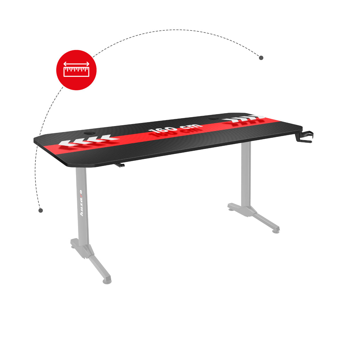 Piano di lavoro dalle dimensioni imponenti XXXL