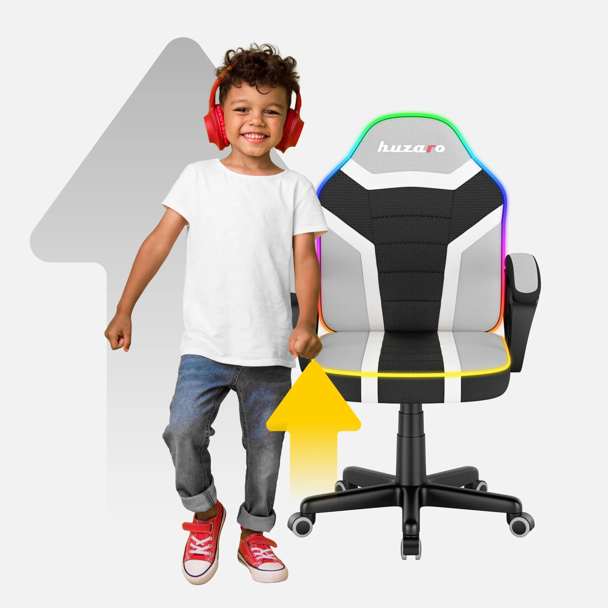Poltrona per bambini con illuminazione a LED: funzionalità e stile