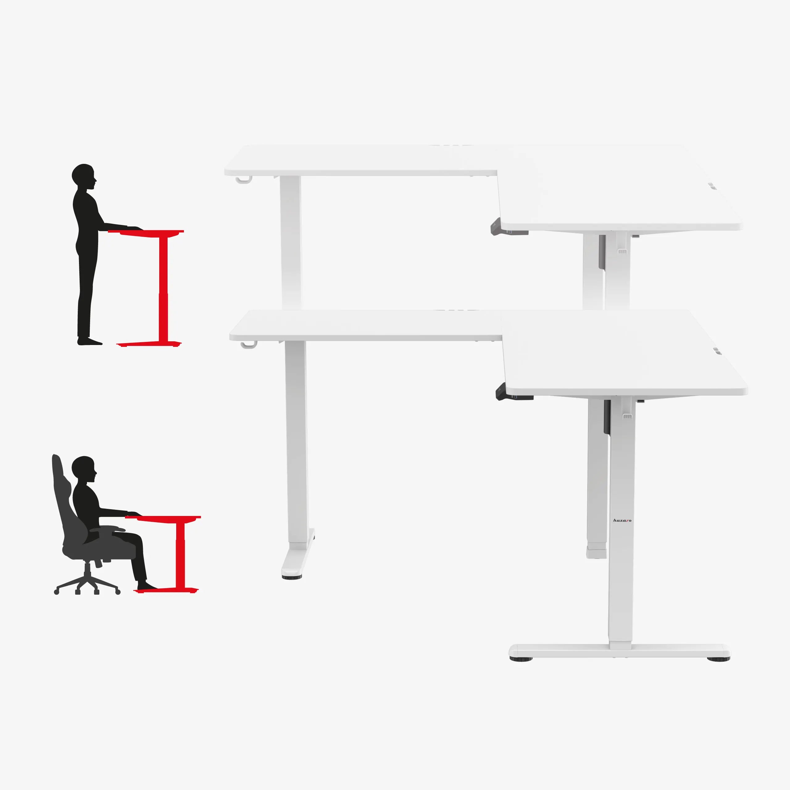 Scrivania elettrica ergonomica