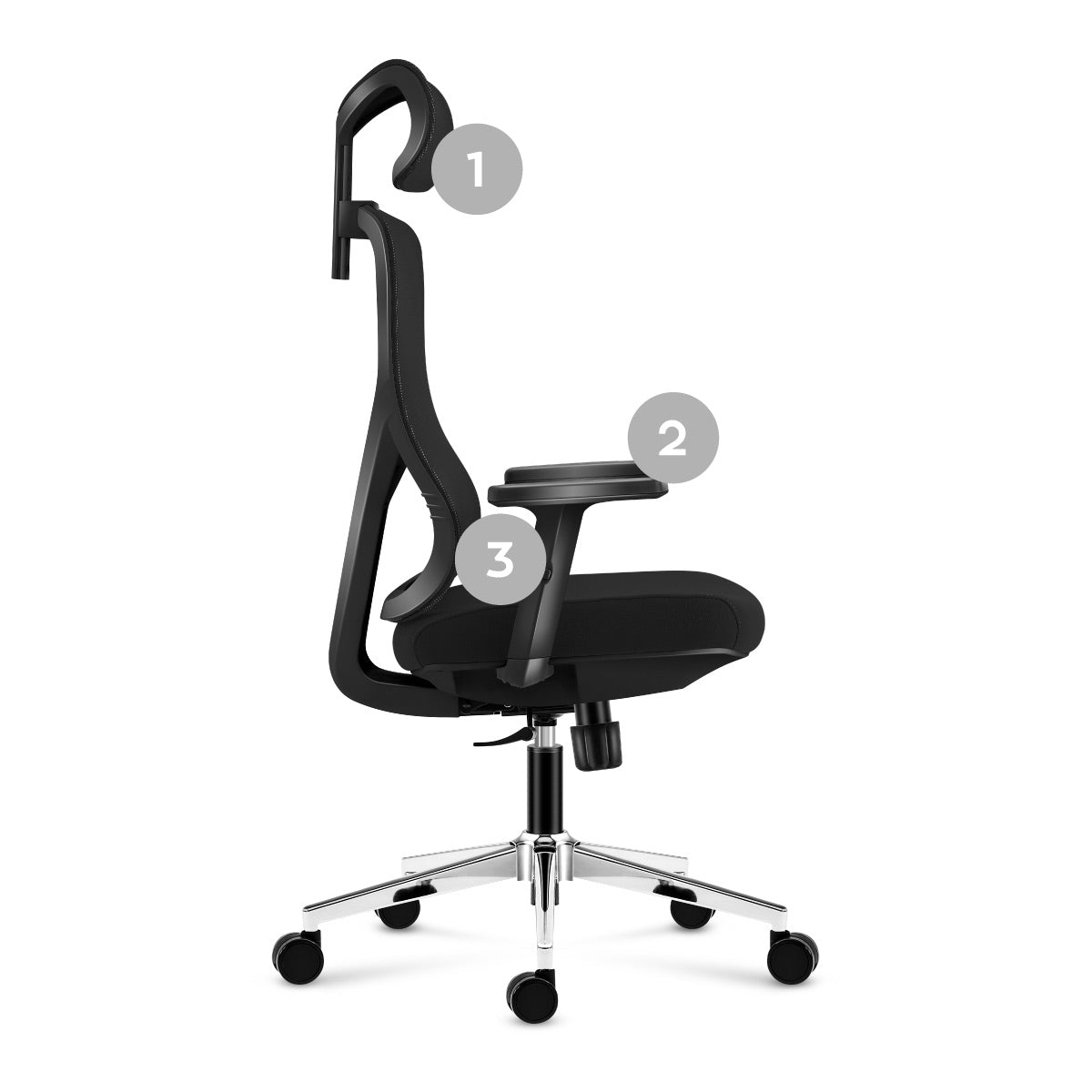 Sedia da ufficio ergonomica regolabile
