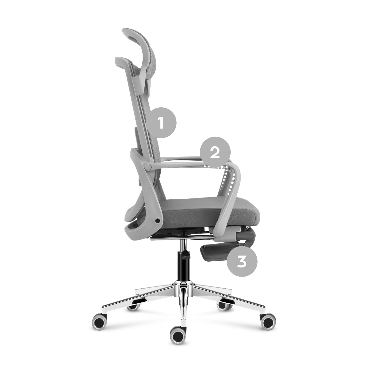 Poltrona ergonomica per la casa e l'ufficio