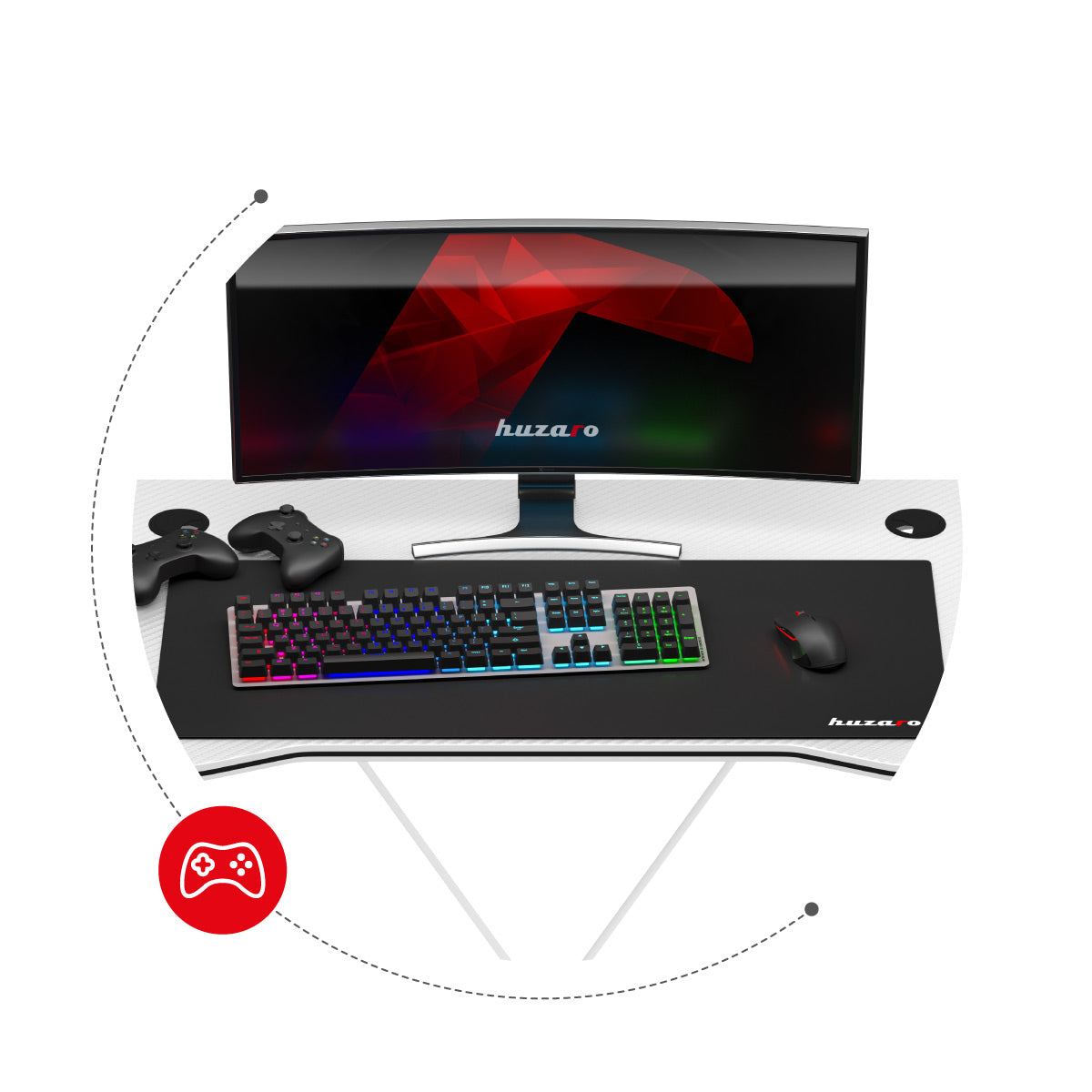 Design minimalista e da gaming