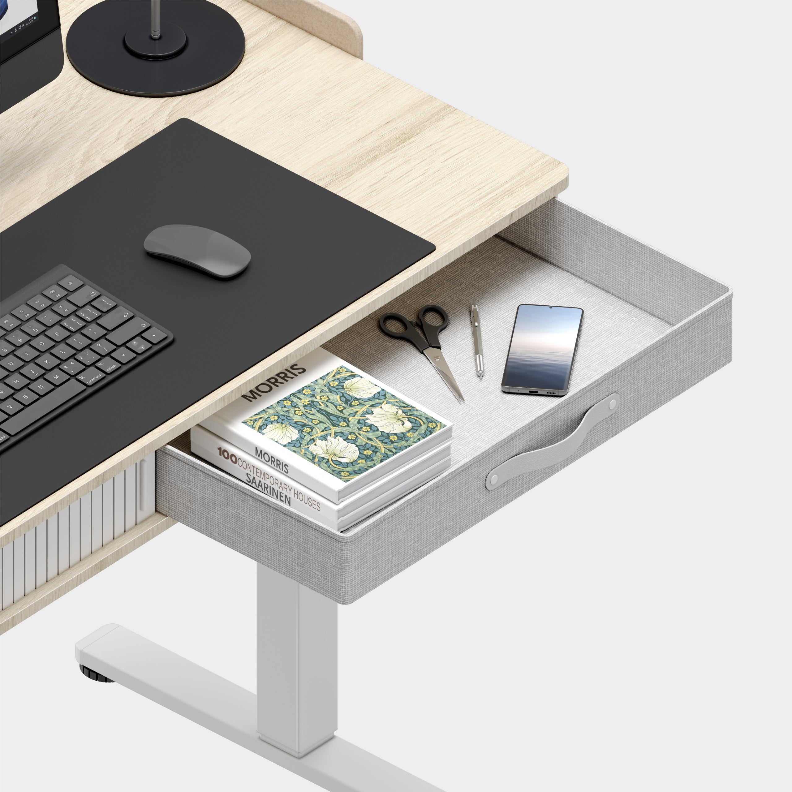 Cassetto sotto il piano di lavoro