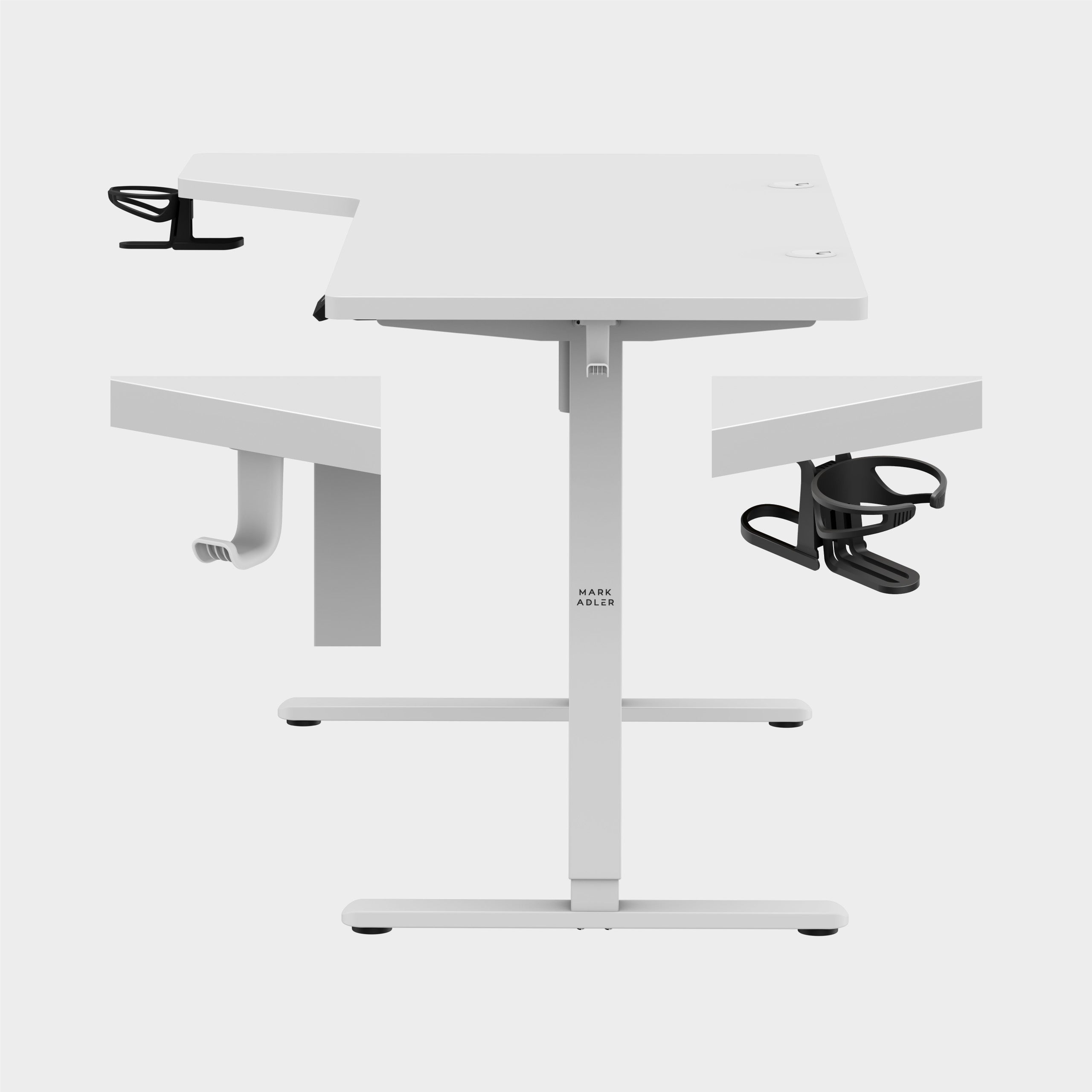 Installazione versatile: adatta la scrivania al tuo spazio
