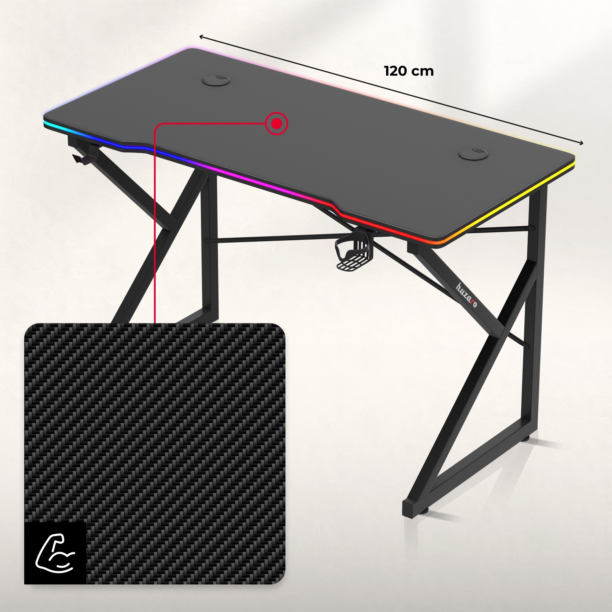 Piano con rivestimento in carbonio