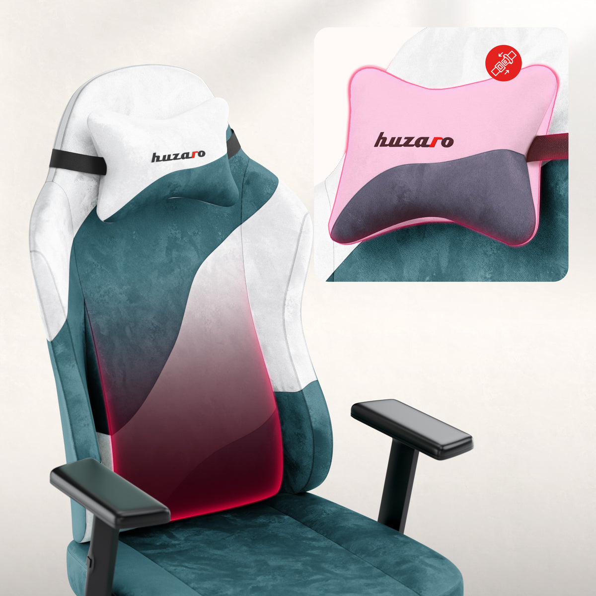 Sedia gaming per adolescenti Huzaro Ranger 5.7 Teal