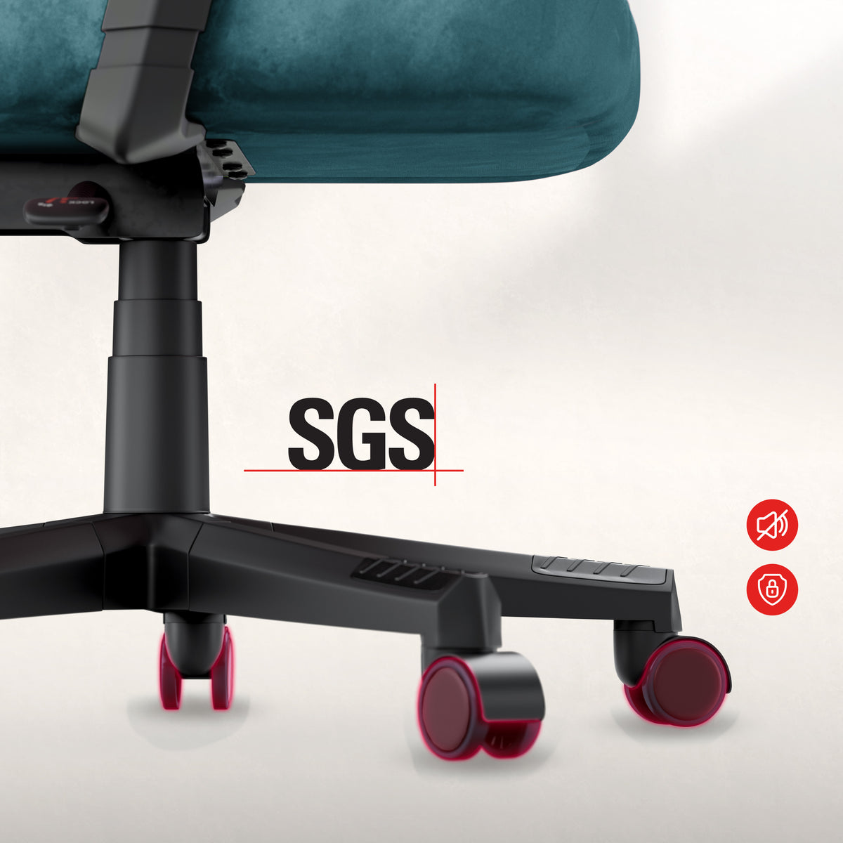 Sedia gaming per adolescenti Huzaro Ranger 5.7 Teal