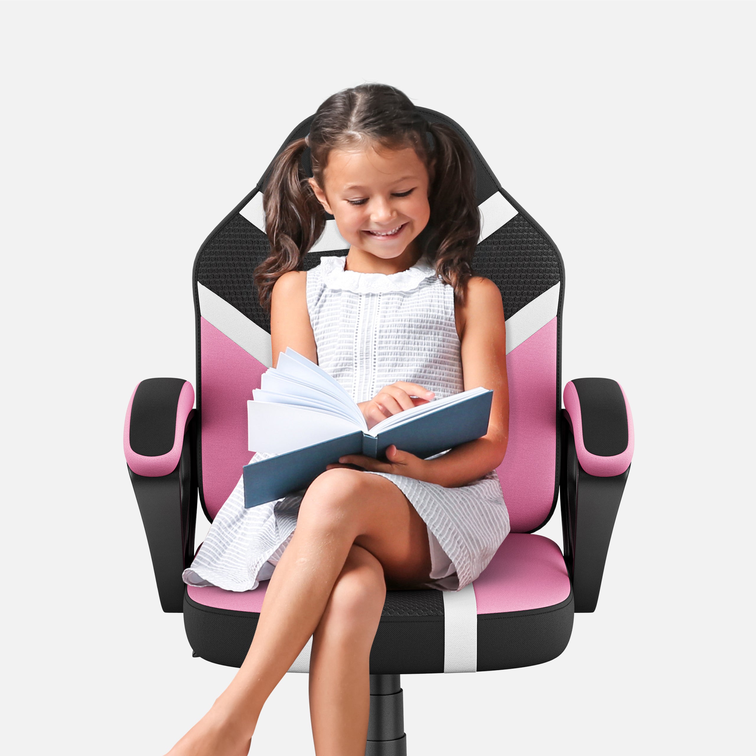 Poltrona da gaming per bambini HUZARO RANGER 1.0 Pink Mesh