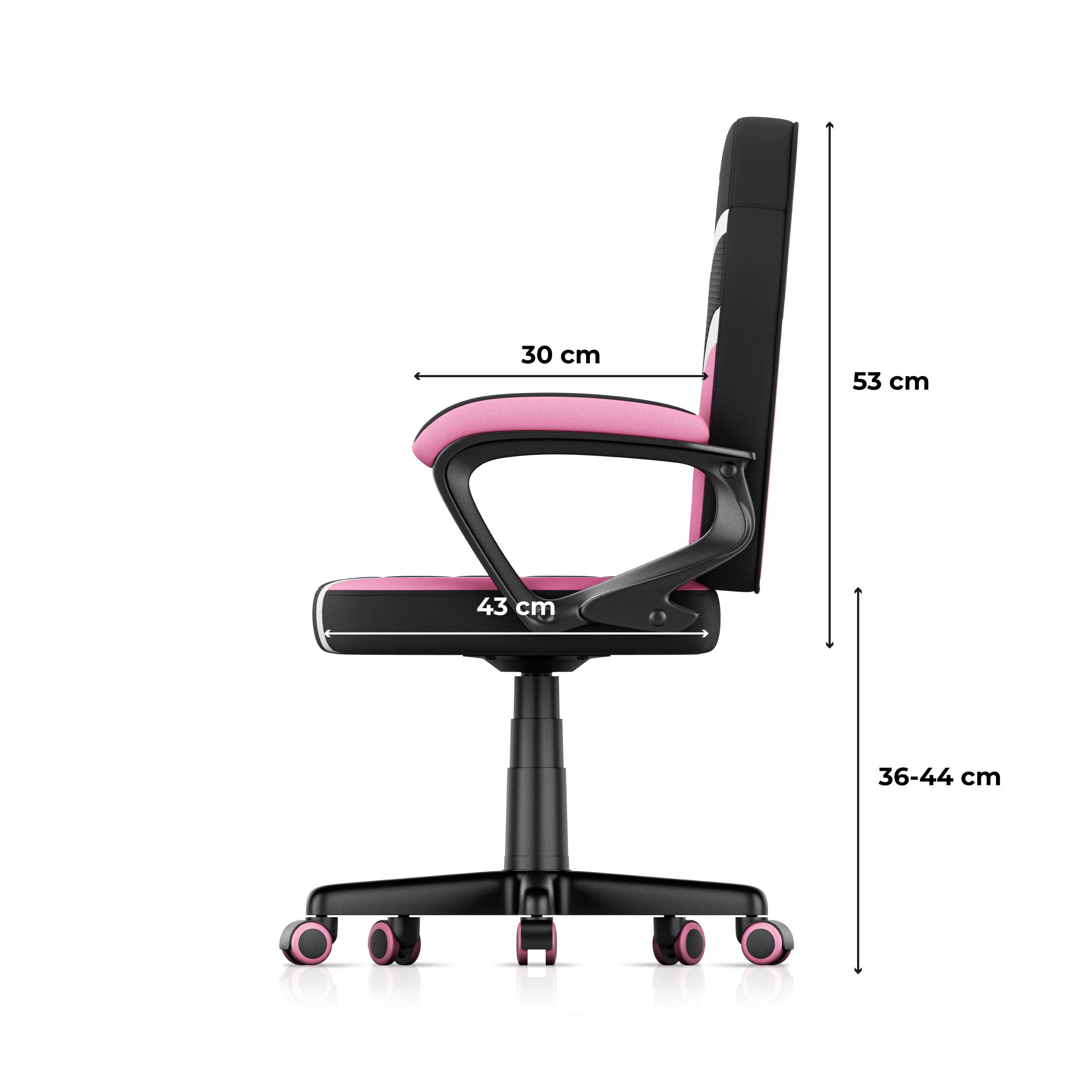 Poltrona da gaming per bambini HUZARO RANGER 1.0 Pink Mesh