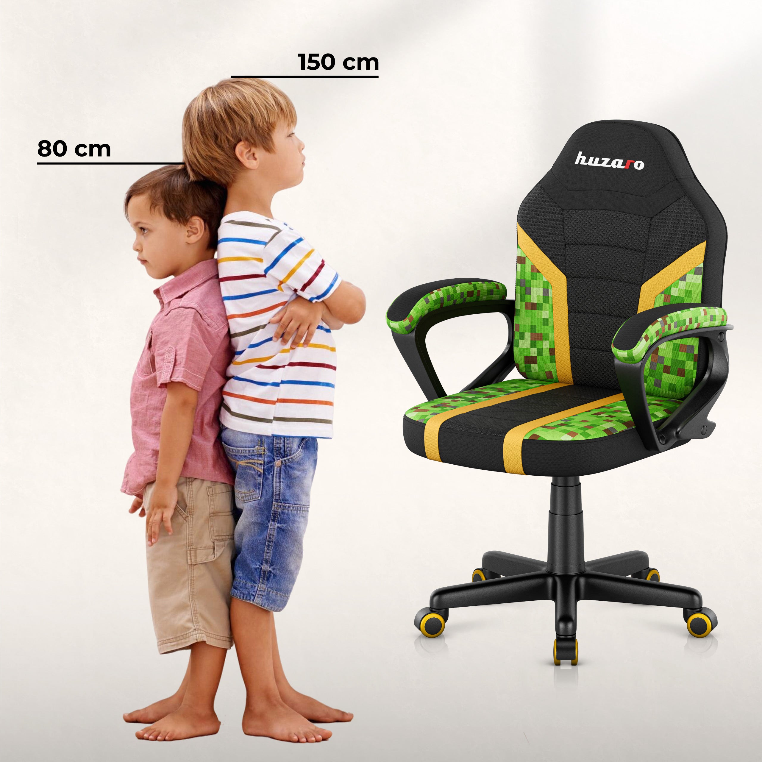 Poltrona da gaming per bambini Huzaro RANGER 1.0 Pixel Mesh