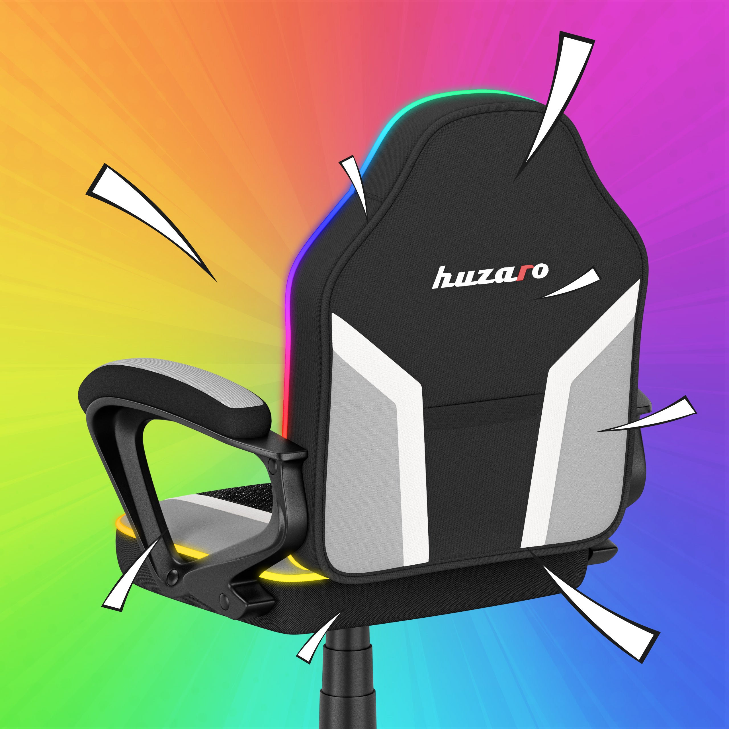 Poltrona da gaming per bambini Huzaro Ranger 1.0 RGB