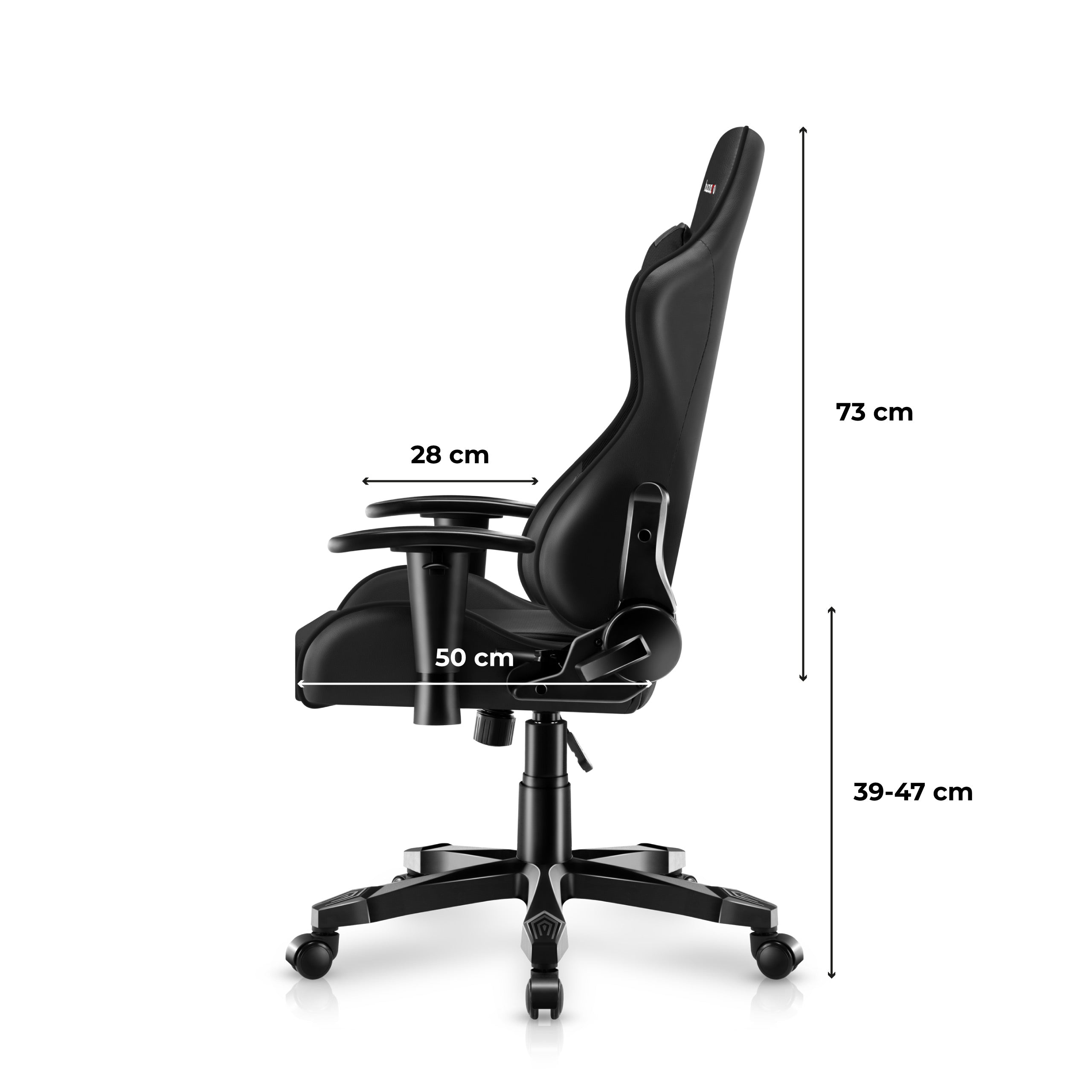 Poltrona da gaming per bambini Huzaro RANGER 6.0 Black