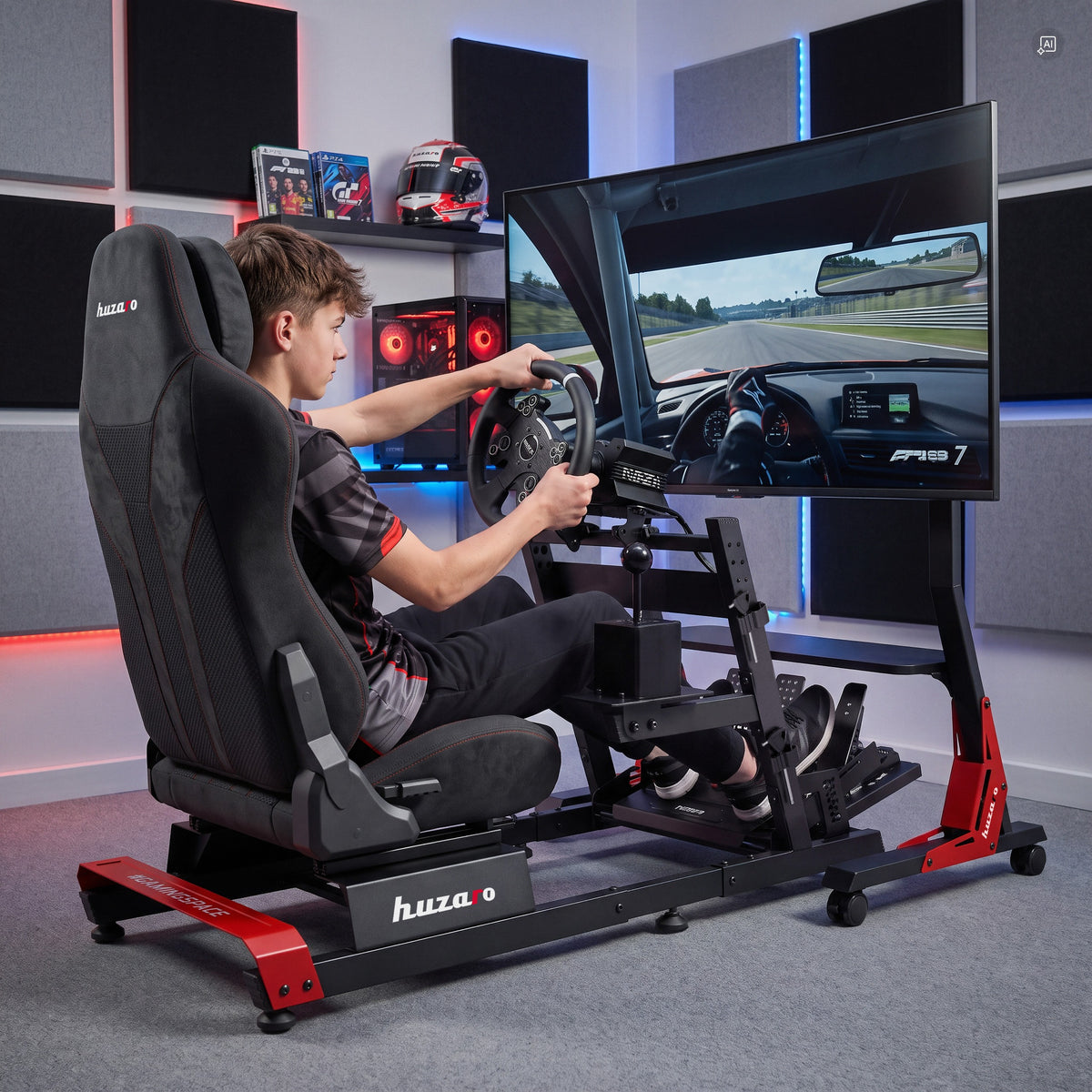 Cockpit per sim racing Huzaro Speed 5.7
