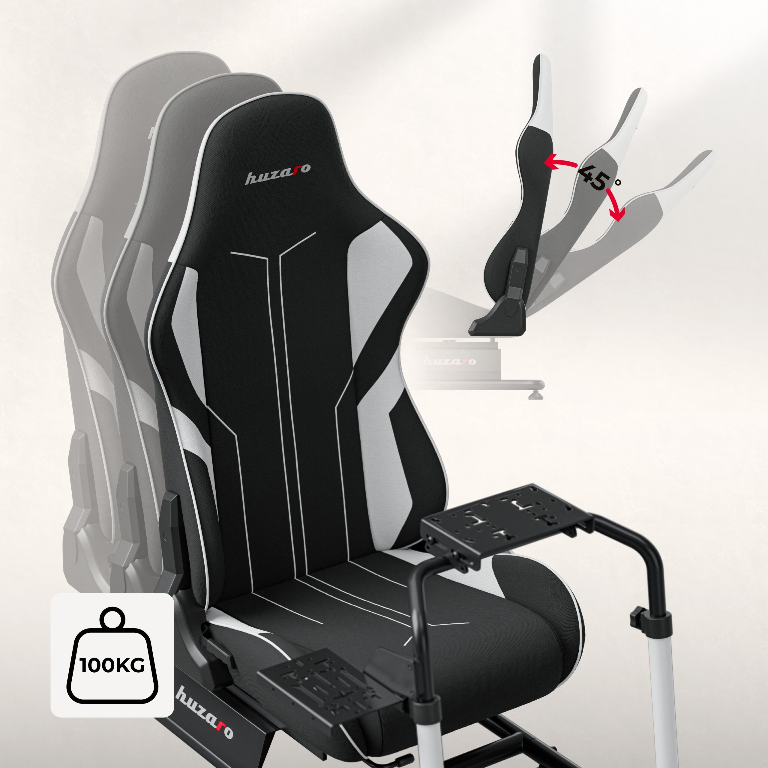 Cabina di guida da gara Huzaro Speed 5.5 per sim racing