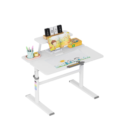 Scrivania per bambini regolabile Mark Adler Study 3.7 Grey 90 cm