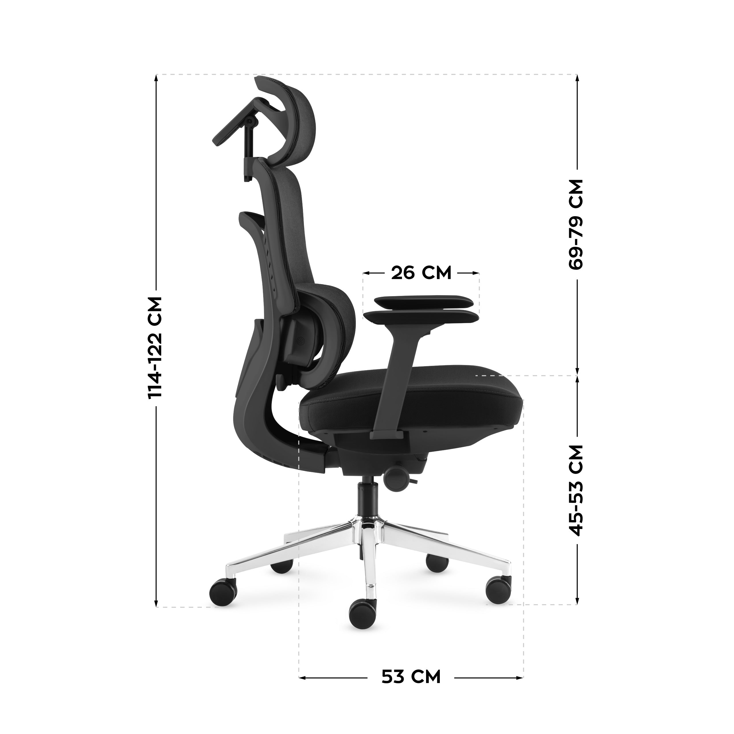 Sedia da ufficio con funzione massaggio Mark Adler Visioner 6.1 Black